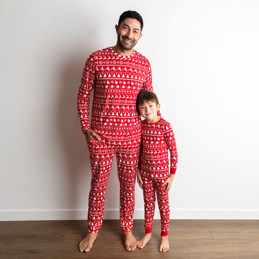 Two Piece Christmas Pajama Set
