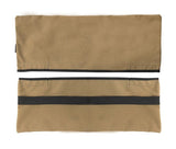 GO-KOT Air Mattress End Kit  Tan.  Two pieces with straps.