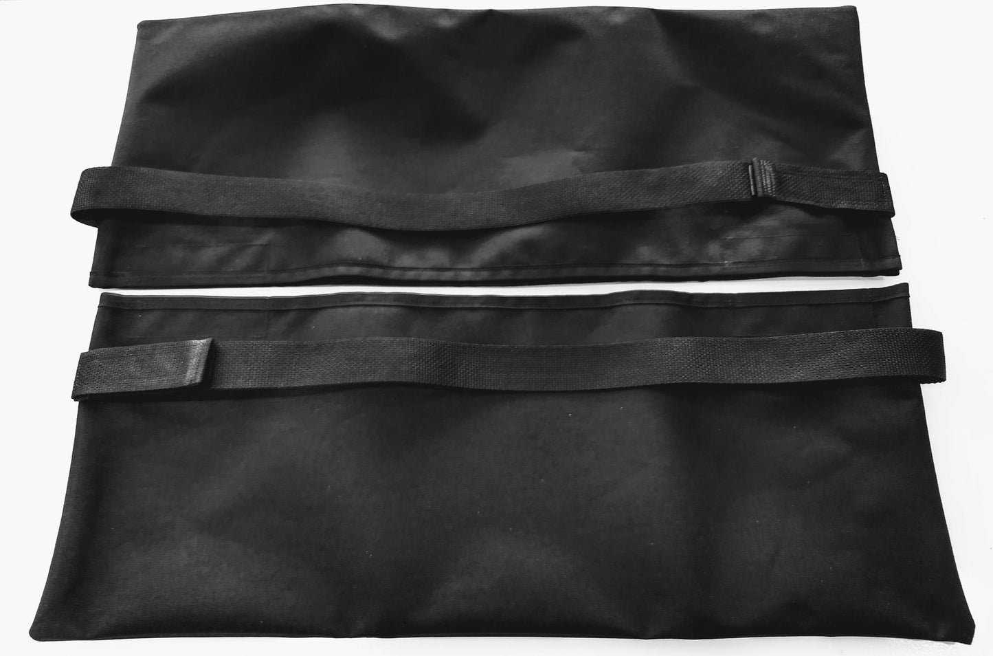 GO-KOT Air Mattress End Kit Black. Two pieces with straps.