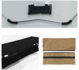 1 x Air Mattress End Kit  Tan, 1 x Black Side-Accessory Bag, Set of Floor Guards