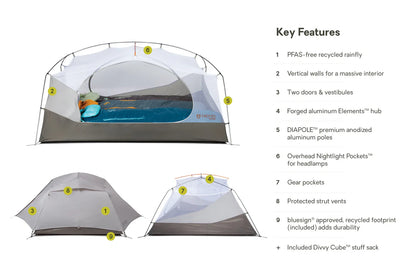 Nemo® Aurora™ Tent 3 Person