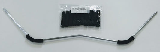 12 Pack of GO-Kot floor guards and one cot let with two floor guards attached