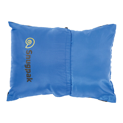 Snugpak Light Blue Travel Pillow for Camping and Trips